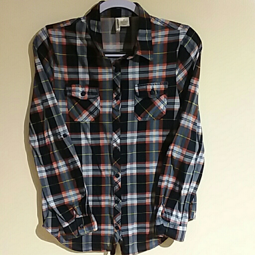 Passport Long Sleeve Plaid Shirt